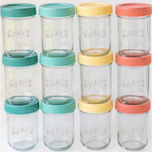 Breastmilk Storage Jar Set – Mason Bottle