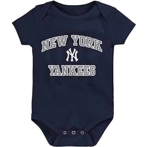 Outerstuff MLB Officially Licensed 0-24 Months City Headline Arch Logo Onesie Bodysuit Romper