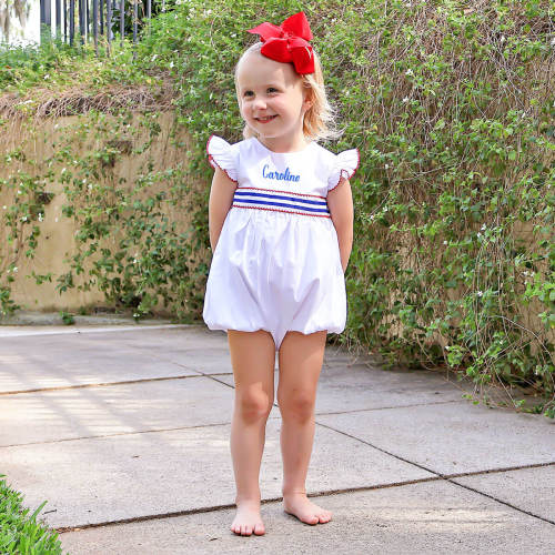 American Stripe White Avery Bubble