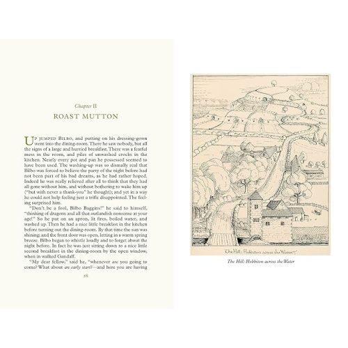 The Hobbit Illustrated by the Author: Illustrated by J.R.R. Tolkien (Tolkien Illustrated Editions)
