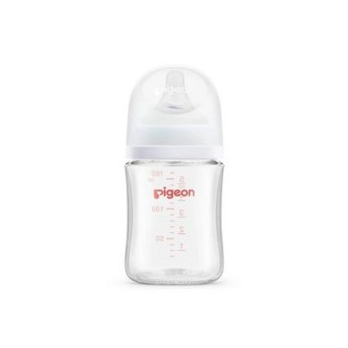 Pigeon Nurture & Nest Wide-Neck Anti-Colic Glass Baby Bottle with Nipple - 5 fl oz