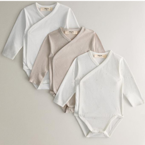ZARA | Moon Bodysuits Set of 3 | 3-6mo