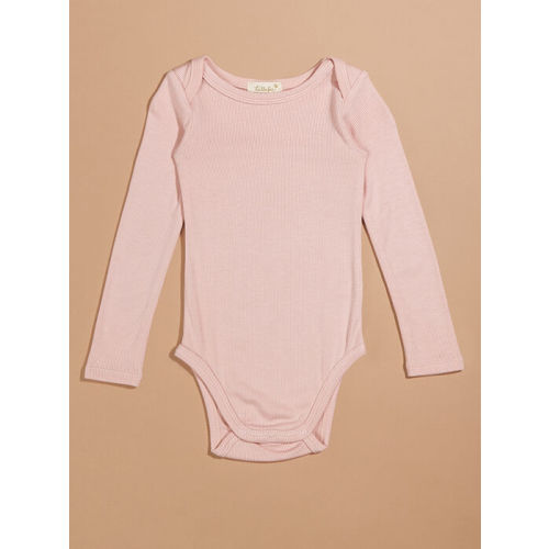 Lulu Ribbed Bodysuit in Pink | Tullabee