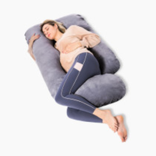 Momcozy U Shaped Pregnancy Pillow - Grey