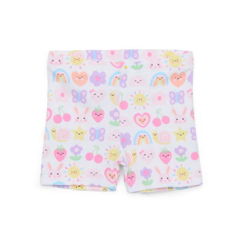 Garanimals Baby Girl Printed Jersey Bike Shorts, Sizes 0-24 Months