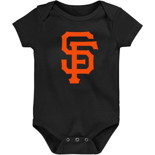 Outerstuff MLB Newborn & Infants 0-24 Months Official Primary Logo Creeper Bodysuit Romper