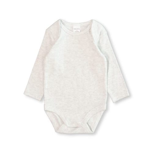 Black Baby 3 Pack Long Sleeve Interlock Bodysuit | Best&Less™ Online