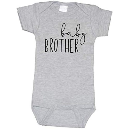 Bump and Beyond Designs Little Brother Shirt for Boys Baby Announcement