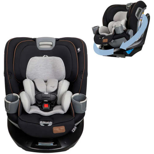 Maxi-Cosi OPEN BOX Emme 360 Rotating All-in-One Convertible Car Seat - Network Grey