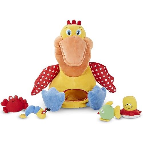 Melissa & Doug K's Kids Hungry Pelican Soft Baby Educational Toy
