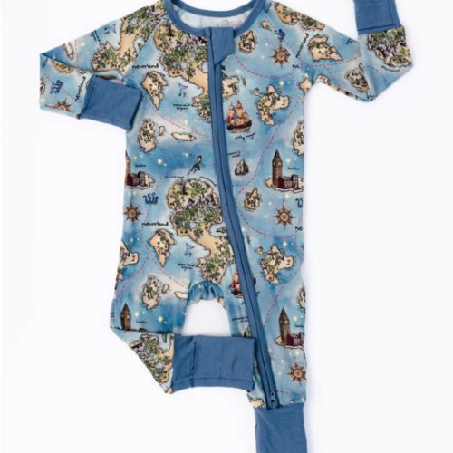 Neverland Map Bamboo Sleeper