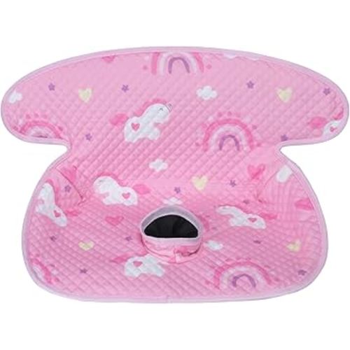 INFANZIA Dry Seat, Car Seat Protector Waterproof Carseat Liner Potty Training Toddlers, Baby and Infants, Piddle Pad for Carseats Strollers (Pink, 1 Pack)