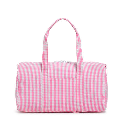 Duffel - Weekender - Gingham Pink – shopTRVLdesign