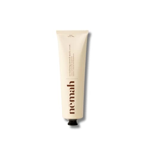 Nemah - Stretch Mark Cream for Pregnancy - Pregnancy Stretch Mark Prevention & Reduction, Postpartum Stretch Mark Cream with Vanistryl, Shea Butter, & Macadamia Oil - Vegan & Cruelty-Free - 3.5 oz.