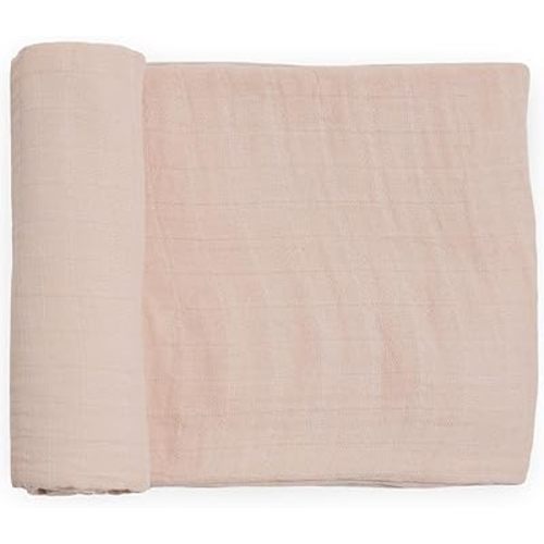 Little Unicorn 100% Certified Natural Organic Cotton Muslin Swaddle Blanket (Rosie)