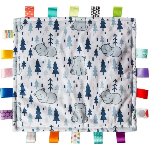 Taggies Original Blanket, 12 X 12", Comfy Bears