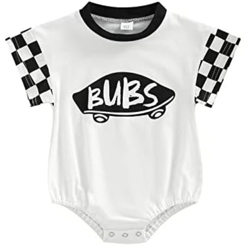 MoZiKQin Baby Boy Girl 4th of July Outfit Newborn Oversized USA Romper American Flag Onesie Independence Day Outfit