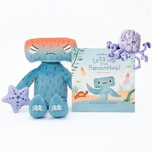 Slumberkins Flip Out Hammerhead: Emotional Regulation Set