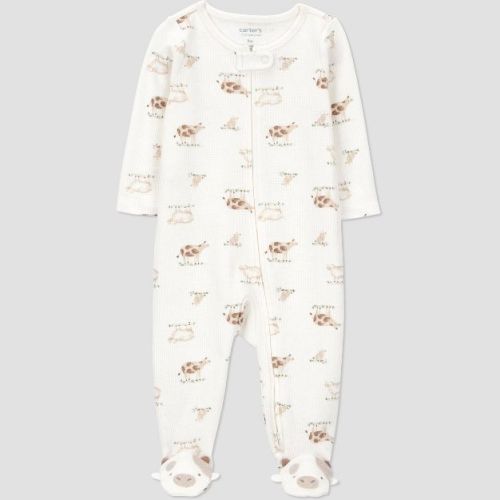 Carter's Just One You® Baby Farm Animals Sleep N' Play - Cream