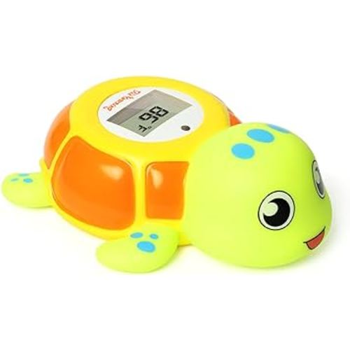 Upgrade Turtle Baby Bath Thermometer Toddlers Bath Thermometer Baby Safety BPA-Free Bath Tub Thermometer Temp Warning Water Thermometer & Room Thermometer ℃/℉