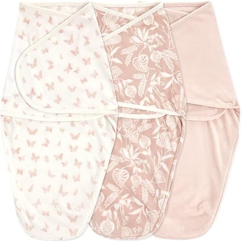 aden + anais Essentials Easy Wrap Swaddle - Easy Swaddle Newborn Swaddle Sack, Baby Swaddles, Sleep Sack Wearable Blanket