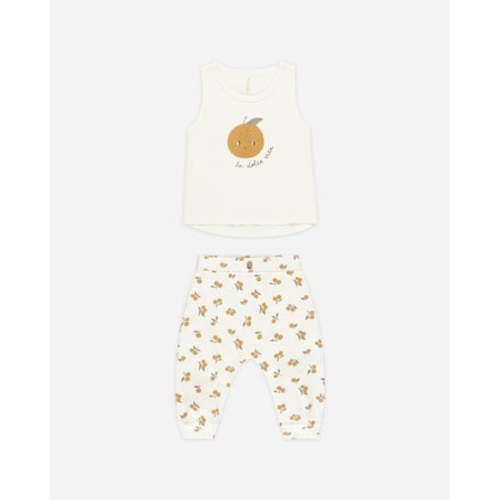 Tank + Slouch Pant Set || Oranges