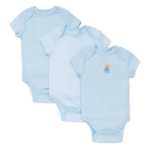 Cute Bear 3-Pack Bodysuits