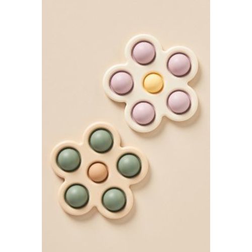 Mushie flower press toy