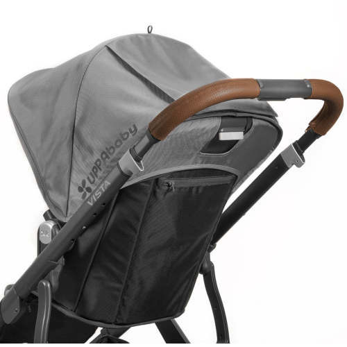 UPPAbaby VISTA Leather Handlebar Covers - saddle