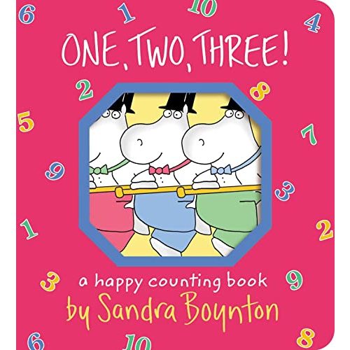 One, Two, Three!: A Happy Counting Book (Boynton on Board)
