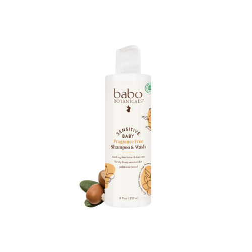 Sensitive Baby Fragrance-Free Baby Shampoo & Wash - 8oz
