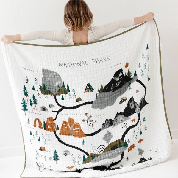 National Parks Quilt – Clementine Kids