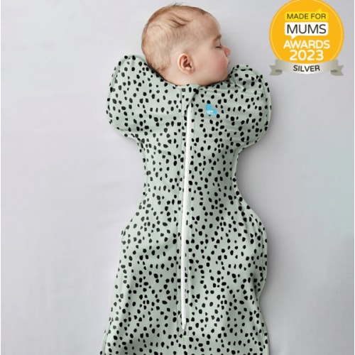 Swaddle Up™ 1.0 TOG Cotton Olive Animal