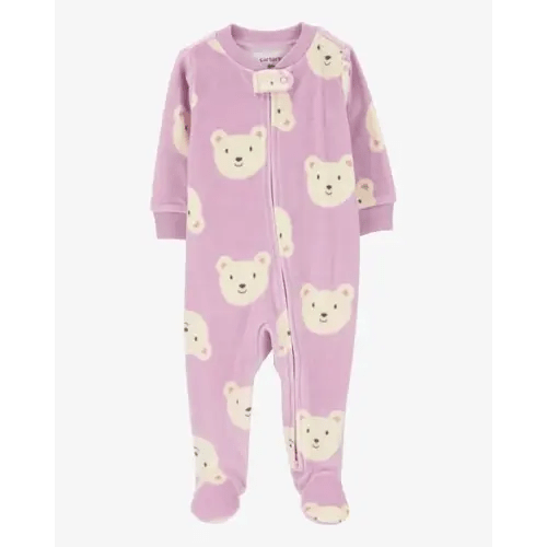 Baby 1-Piece Polar Bear Velboa Footie Sleep & Play Pajamas - Carter's | Carter's