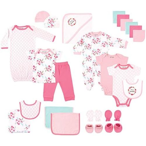 Luvable Friends Unisex Baby Layette Gift Cube