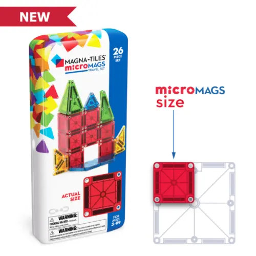 microMAGS Travel Set - MAGNA-TILES®