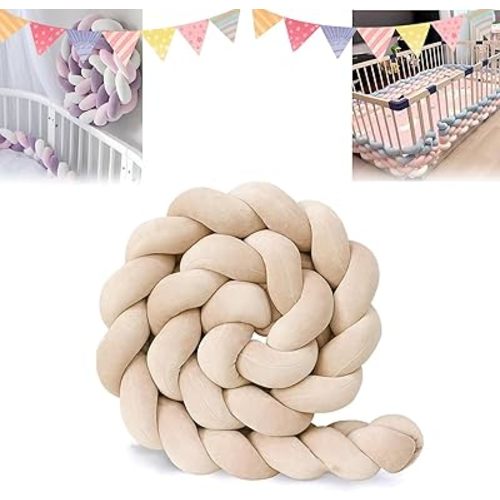 Knot Pillow Ball, Knot Ball Pillow, Multi-Purpose Pillow Knot Ball, Soft Home Decorative Round Throw Pillow, Easy to Take Care, Multi-Purpose Knot Pillow for Cribs and Cradles (157in / 4m,Color D)