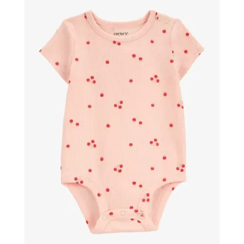 Baby Tomato Print Ribbed Bodysuit - Carter's | Carter's