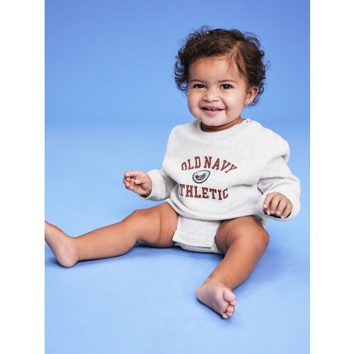 '94 Logo-Graphic One-Piece Romper for Baby