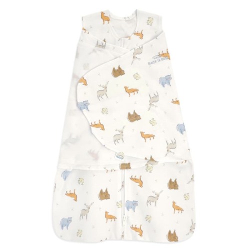 100% Cotton Baby Swaddle Forest Friends | HALO US