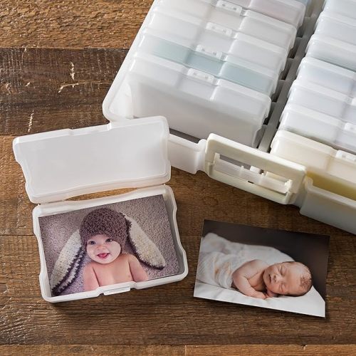 4"x 6" Photo Storage Box Container