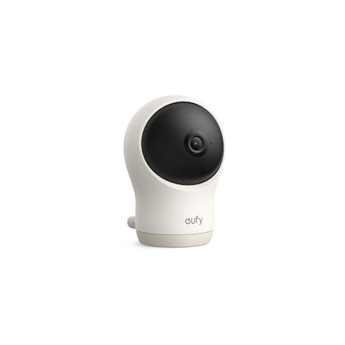 eufy Baby Monitor C10 Add-On Camera, 2K HD Resolution, 4× Zoom, 351° Pan and 60° Tilt, Night Vision, Motion/Cry/Noise/Temperature Changes, 2-Way Talk, VOX, White Noise