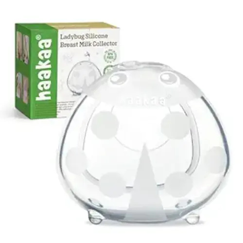 haakaa Ladybug Silicone Milk Collector - 2.5oz, 1 unit