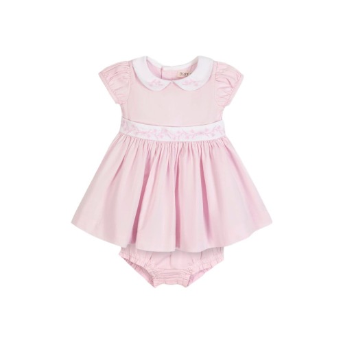 Baby Organic Peter Pan Collar Party Dress, Infant, 6-12M