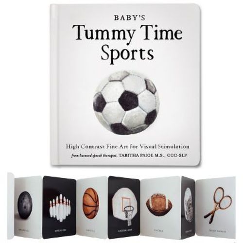 Baby's Tummy Time Sports - (Tabitha Paige Children's Book) by Tabitha Paige (Board Book)