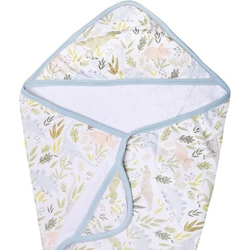 Copper Pearl Hooded Bath Towels Premium Knit/Terry Cloth Baby Towels with Hood, Pockets, and Cool Designs - Great to Gift and Make Bath Time Fun - Baby Bath Towel, Rex