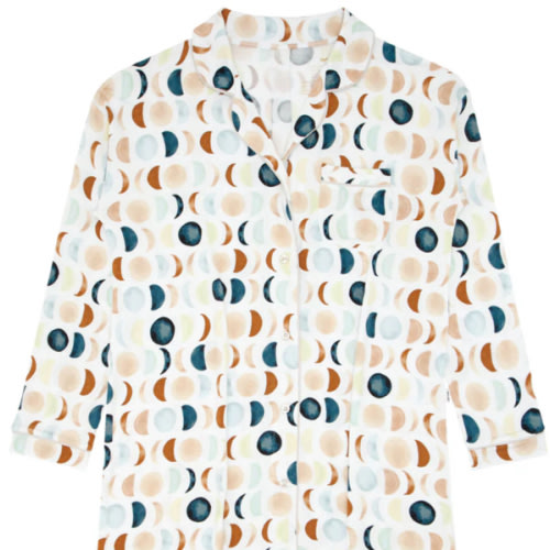 Luna Neutral Women's Long Sleeve Sleep Shirt - Little Sleepies