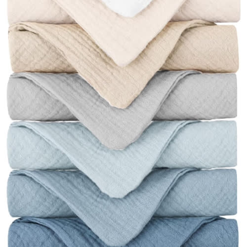 Amazon.com : Konssy Baby Muslin Washcloths 7-Pack, 100% Cotton Baby Bath Washcloths, Soft & Absorbent Wash Cloths and Burp Cloths for Newborn Kids Girls & Boys, 11x11 inches : Baby