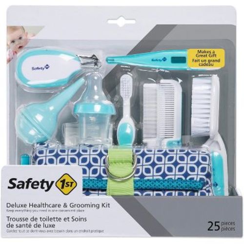 Safety 1st Deluxe, 25-piece Baby Healthcare And Grooming Kit , Blue