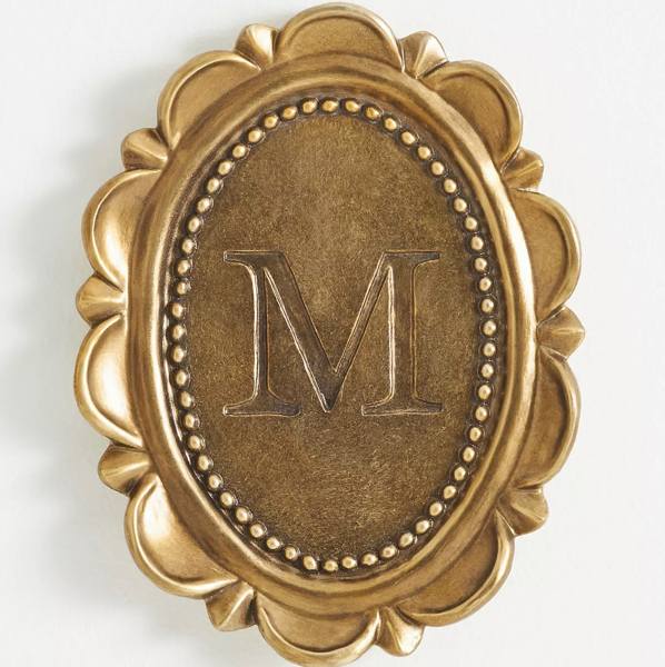 Louisa Monogram Gallery Wall Charm | Anthropologie